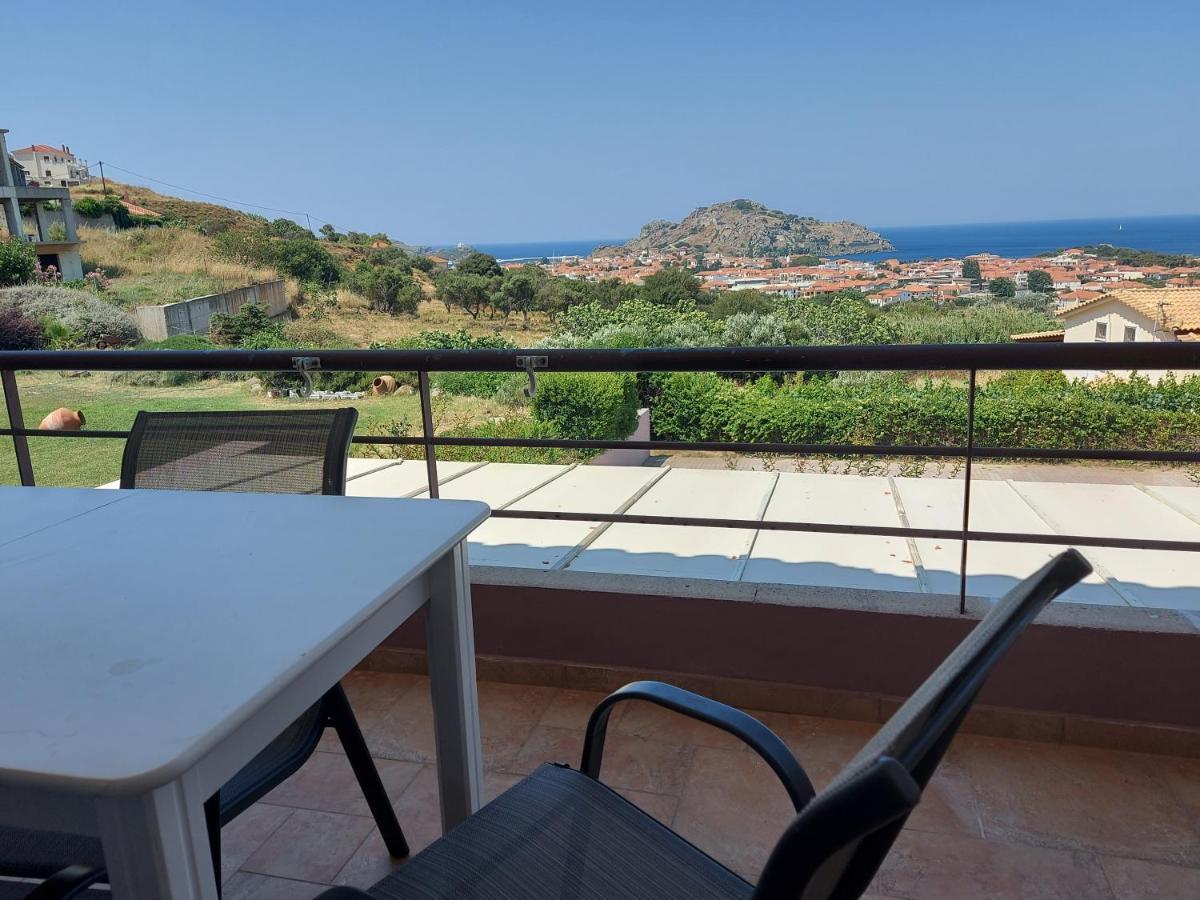 Golden View Apartments Myrina Limnos الغرفة الصورة
