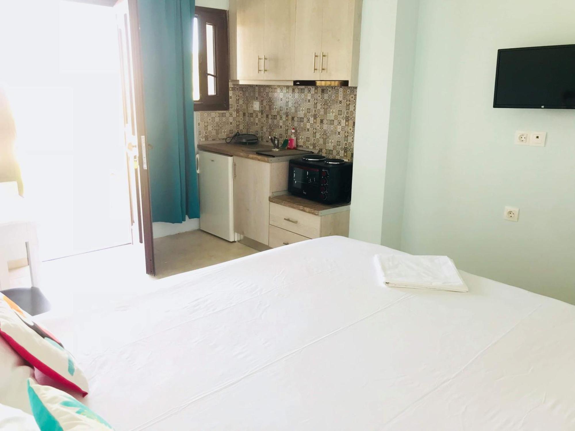 Golden View Apartments Myrina Limnos الغرفة الصورة